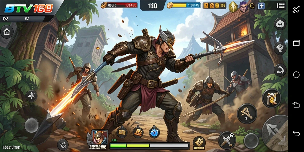 Tampilan gameplay seru dari BTV168 dengan aksi mendebarkan.