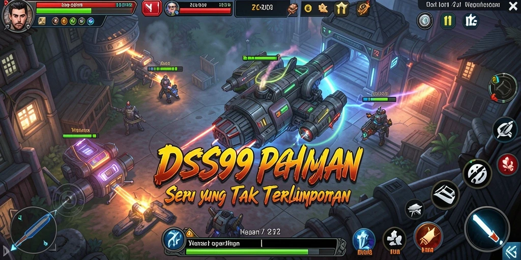 Tangkapan layar gameplay DS99 yang menampilkan petualangan mendebarkan.