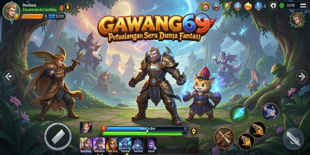 Gameplay seru dalam GAWANG69 menampilkan petualangan yang menantang.