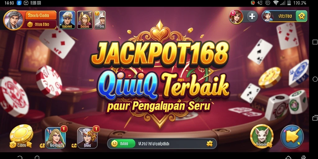 Tampilan gameplay seru JACKPOT168 yang menarik dan menyenangkan.