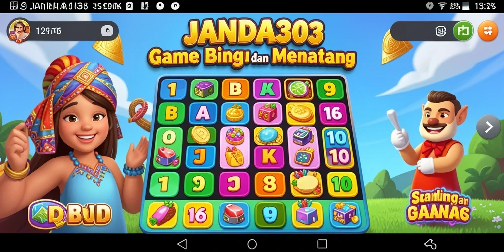 Tampilan gameplay JANDA303 yang seru dan interaktif.