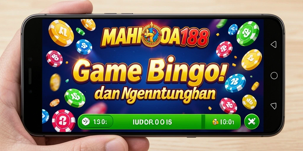 Tampilan menarik gameplay Bingo di MAHKOTA188.