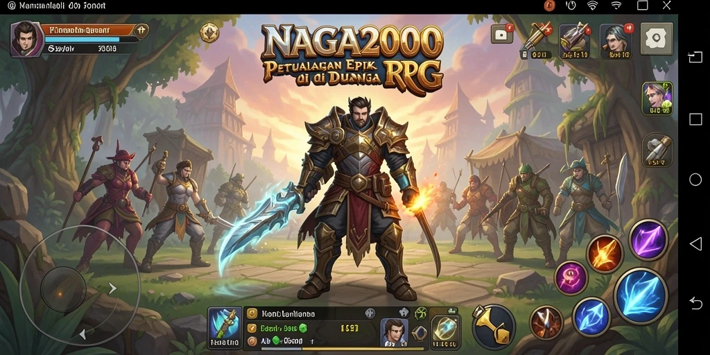Gameplay seru dan grafis menawan di NAGA2000.
