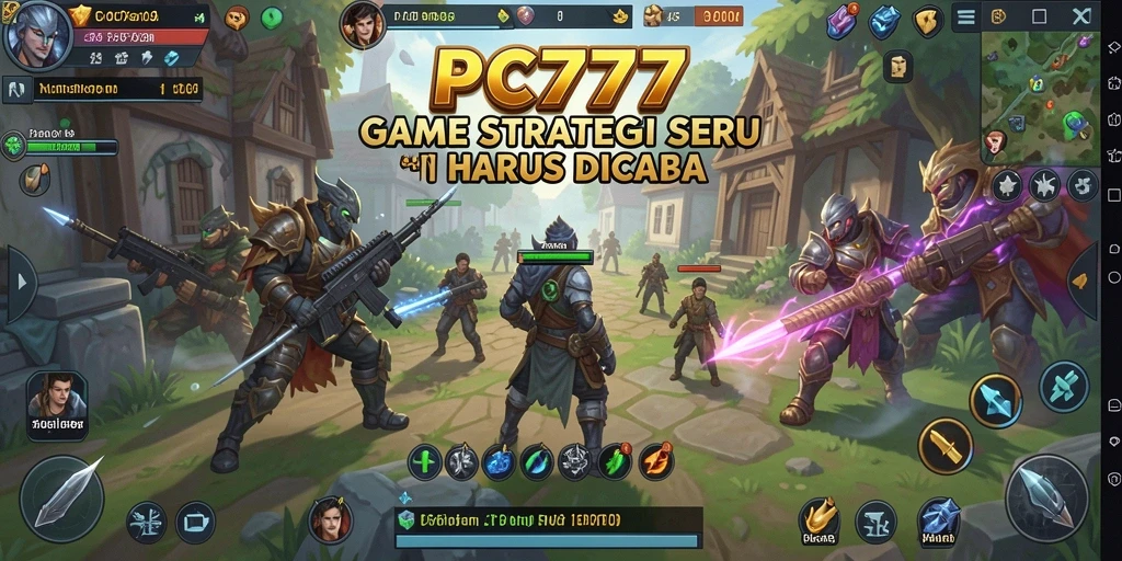 Gameplay seru dalam PC777 yang penuh strategi taktis.