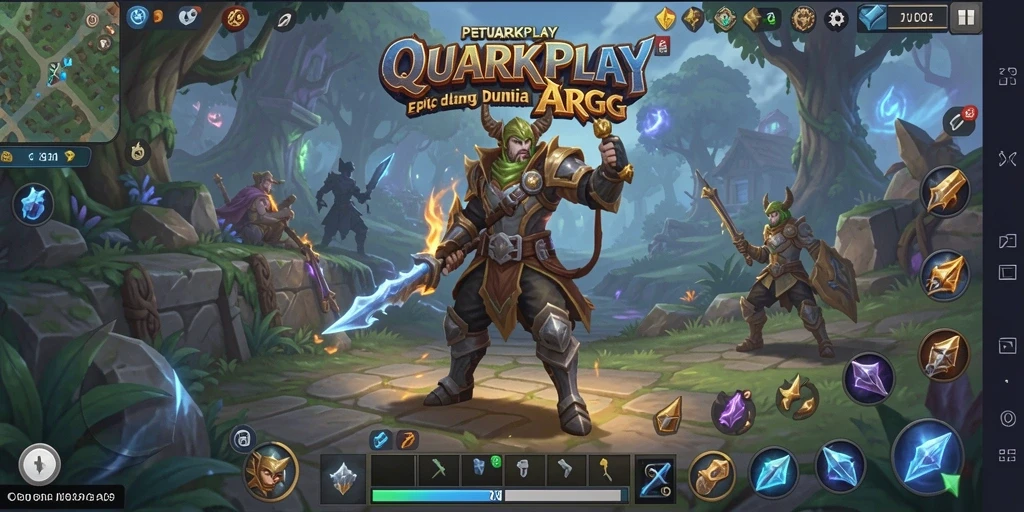 Tampilan seru gameplay ARPG dengan aksi menegangkan.