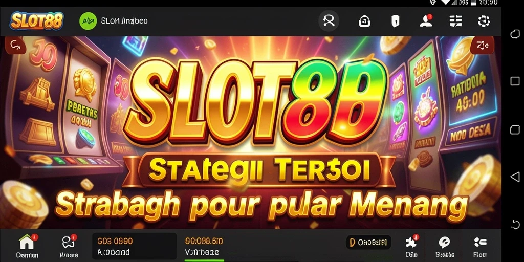 Tampilan gameplay SLOT88 yang menampilkan strategi mendalam.