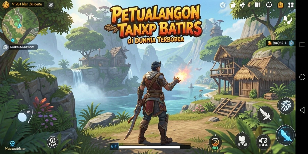 Gameplay V98 yang mendebarkan di dunia terbuka